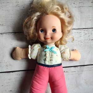 Vintage 1984 my little sister Mary Mandy Family 13" stuffed body